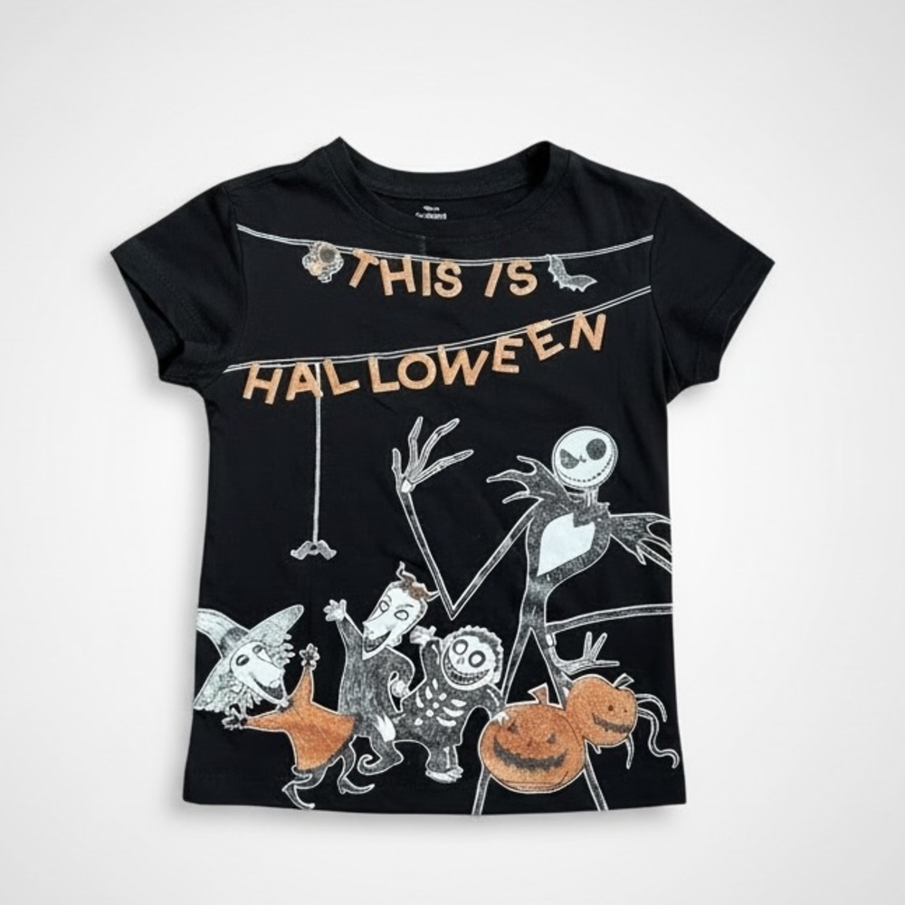 Disney Nightmare Before Christmas Halloween Short Sleeve Tee T-Shirt Size S 6X